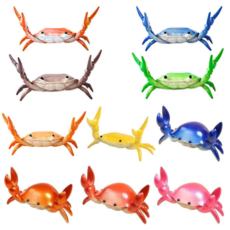 Crab Pen Holder - Weightlifting Crab Desk Organizer, Cute & Funny Pen Pencil Makeup Brush Holder, Creative Office & Home Decor Accessory Gift (style H) - Image 4